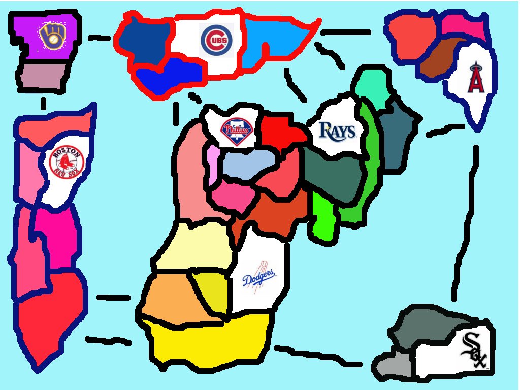 the map